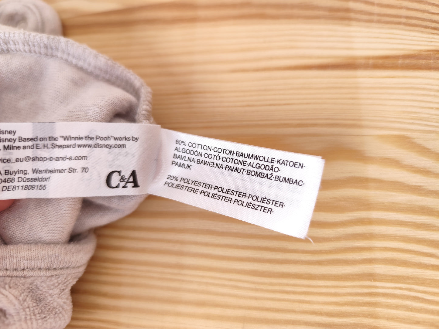 C&A Strampler - Winnie Puuh - Größe 50