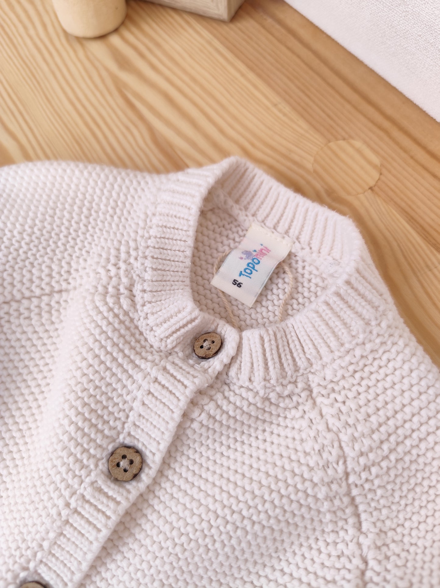 Topomini Strickjacke - Regenbogen - Größe 56