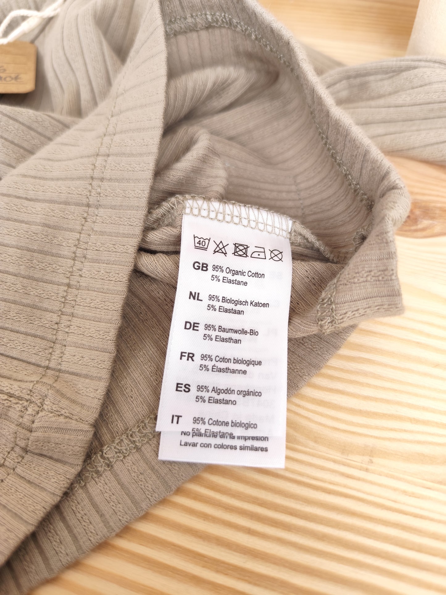 Feetje Langarmshirt - gerippt - Größe 56