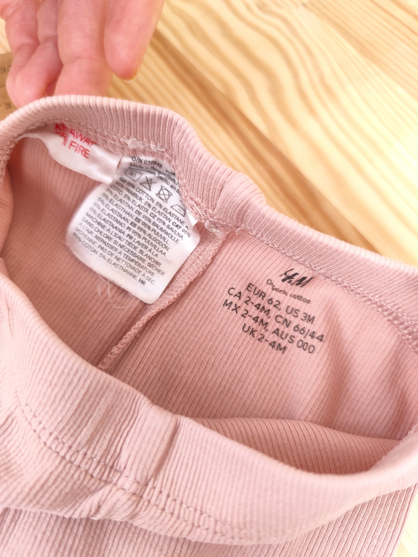 H&M Hose - gerippt - Größe 62