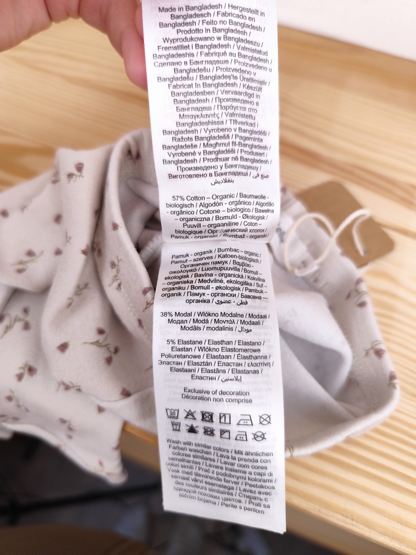 Name It Leggings - Blumen - Größe 68