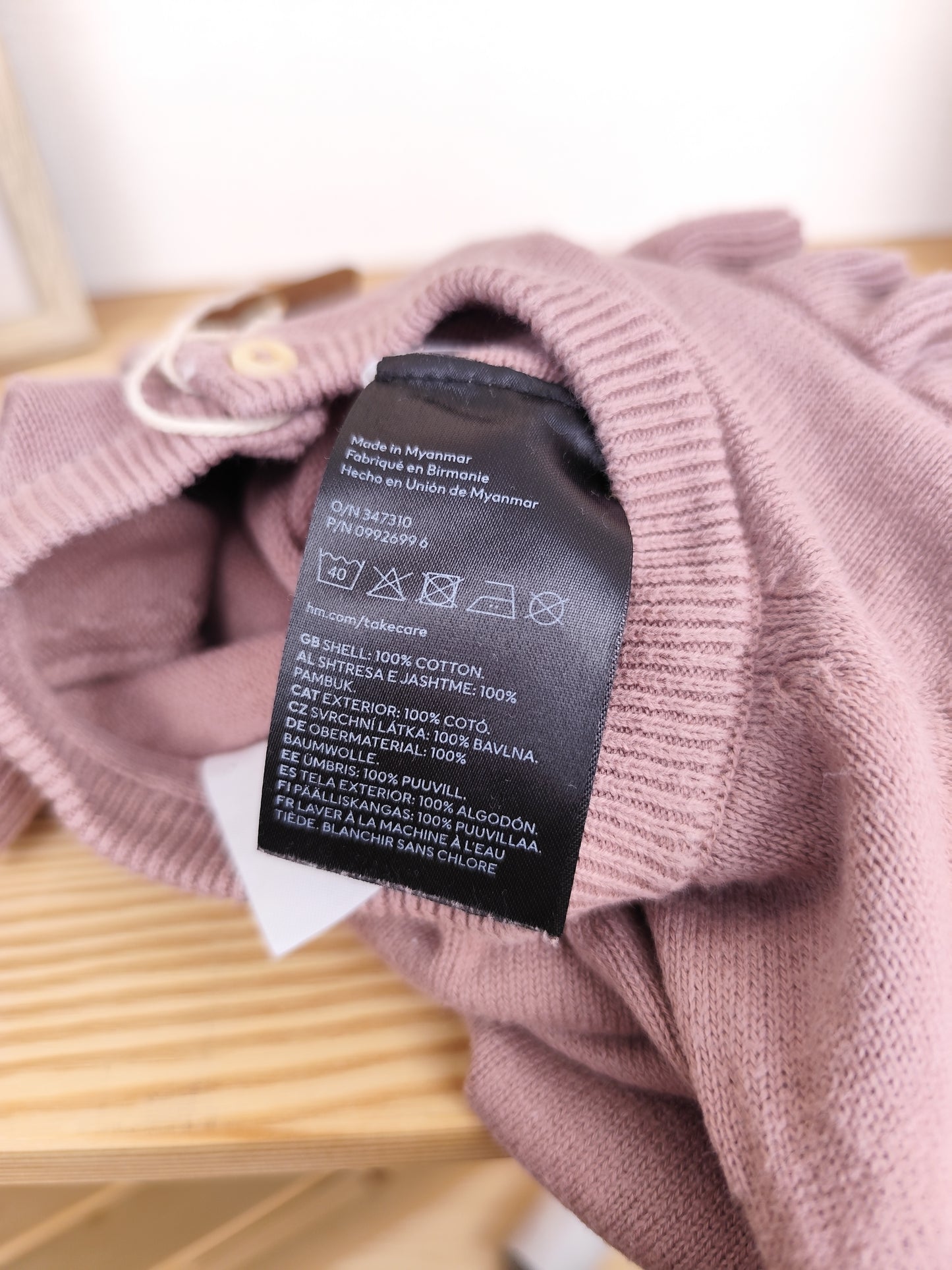 H&M Overall - Strick - Größe 62