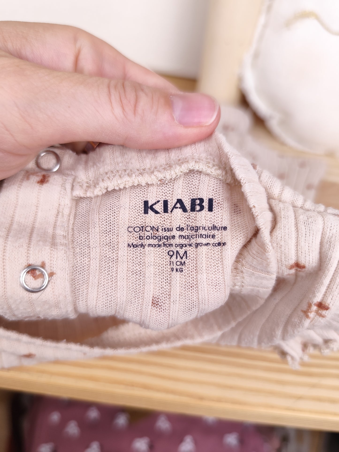 Kiabi Langarmshirt - Blumen - Größe 68