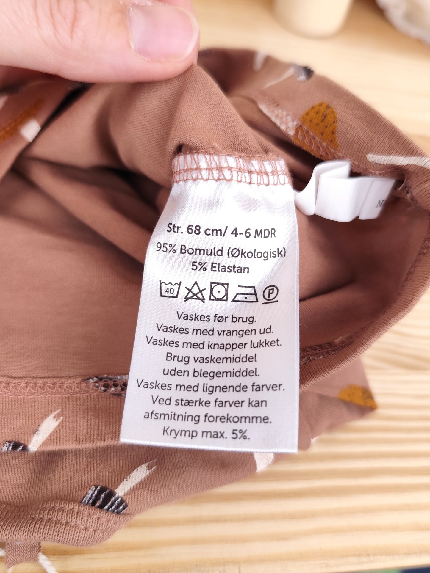 VRS Langarmshirt - Pilze - Größe 68