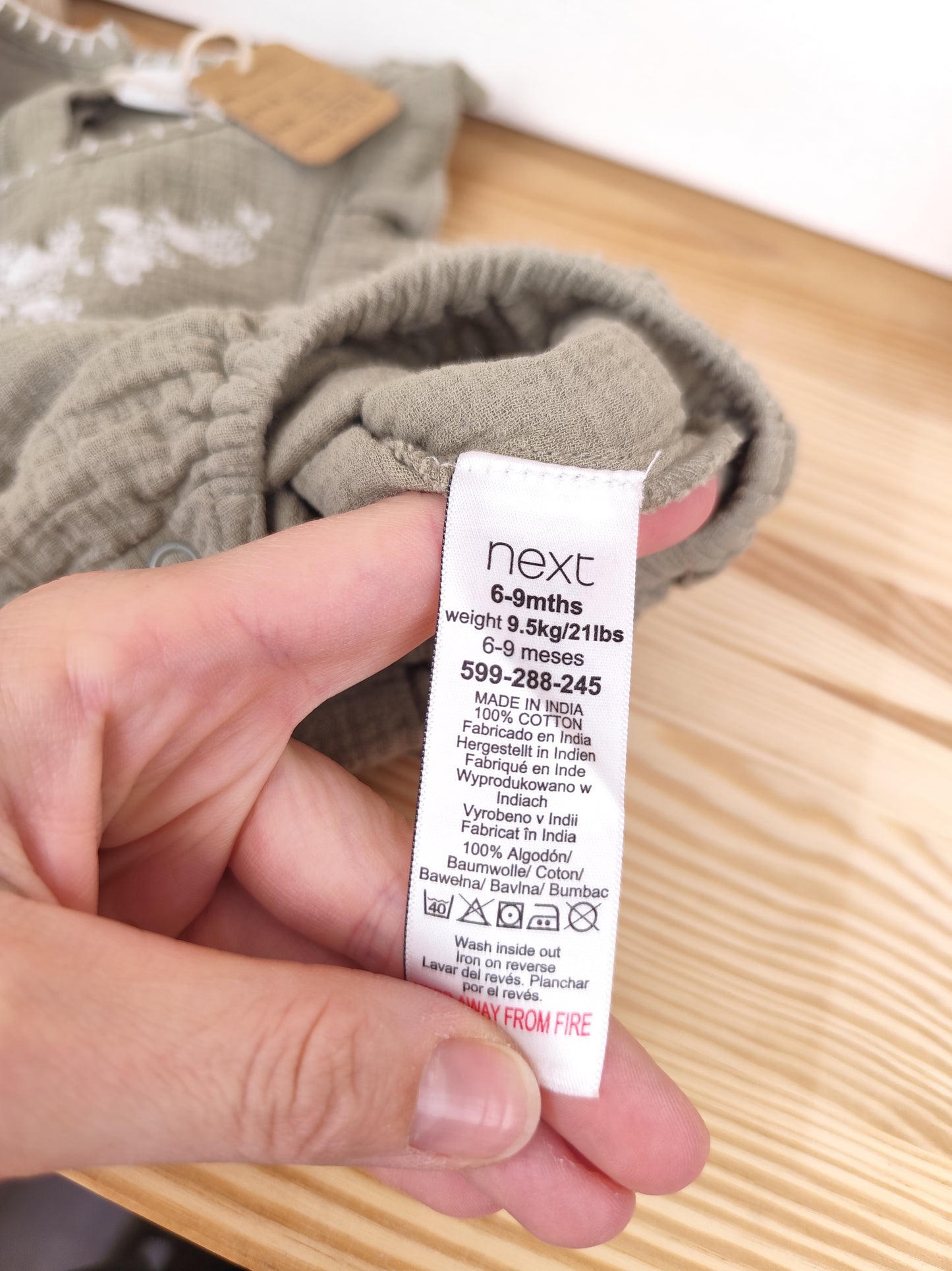 Next Romper - Rüschen - Größe 74