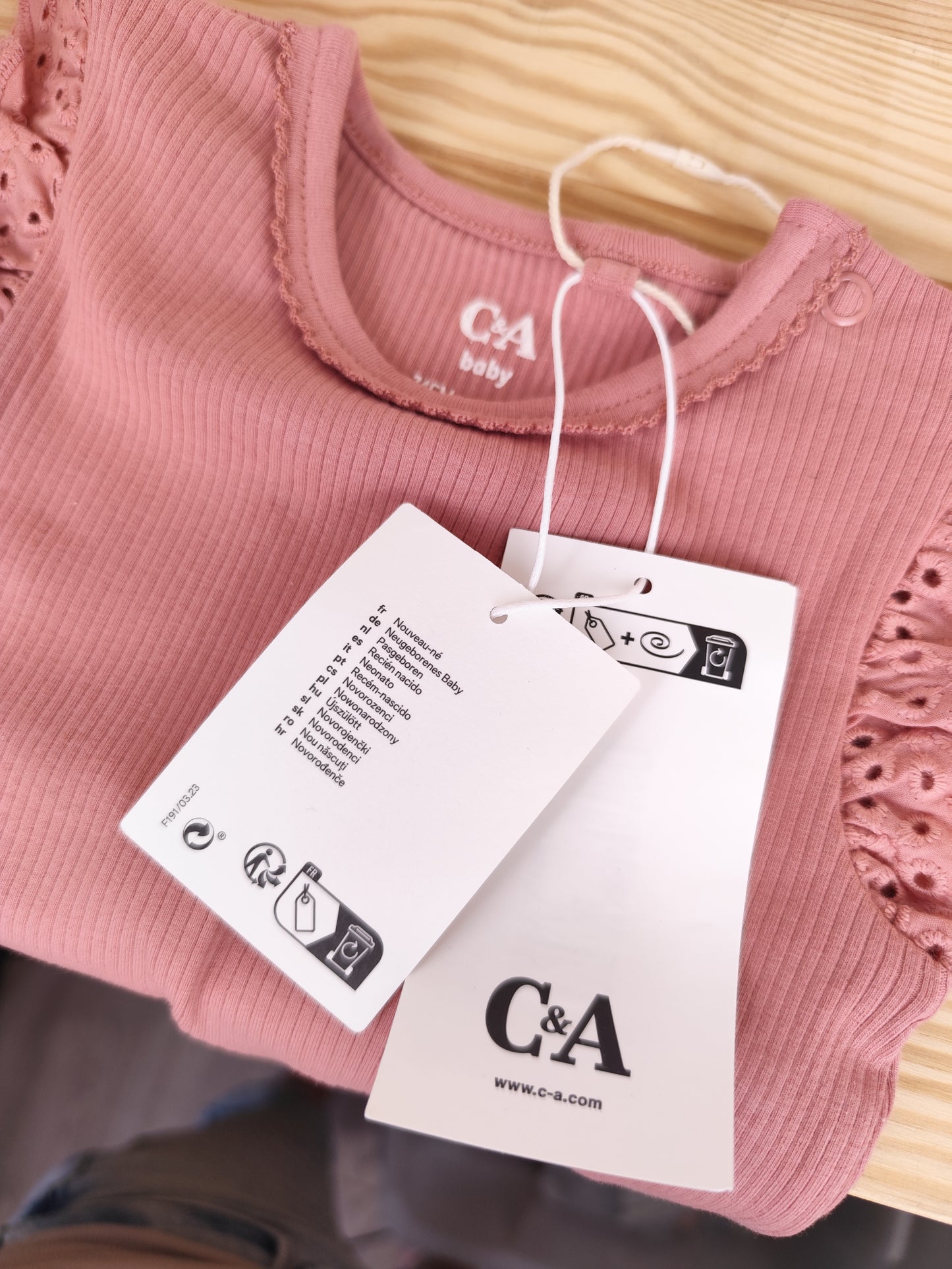 C&A Set - Kirschen - Größe 74