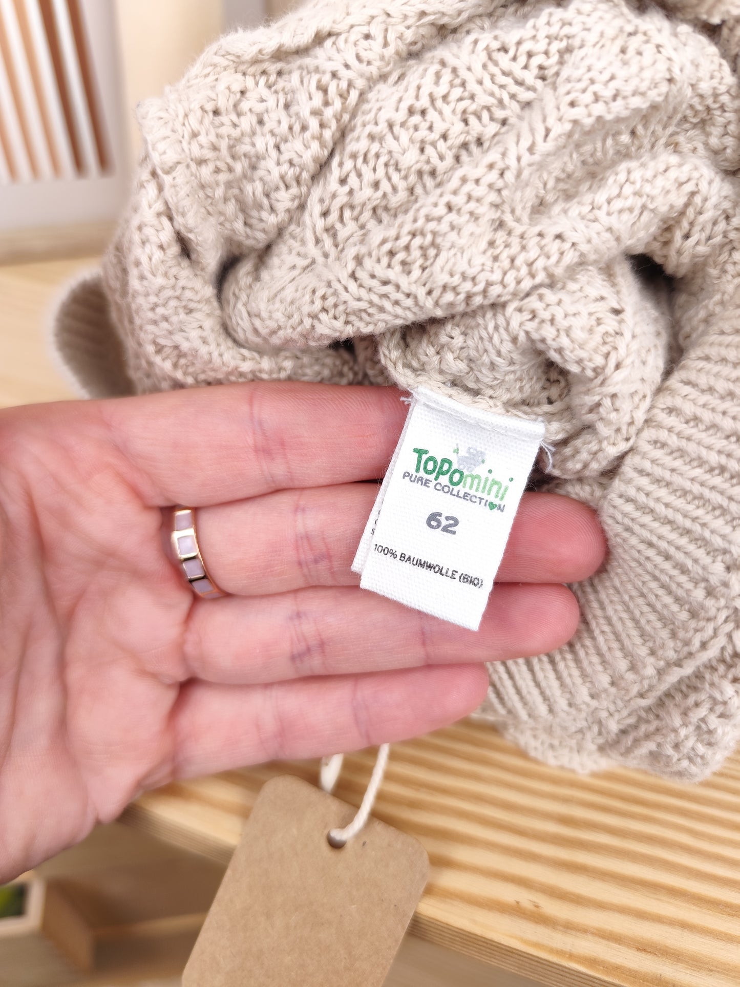 Topomini Overall - Strick - Größe 62