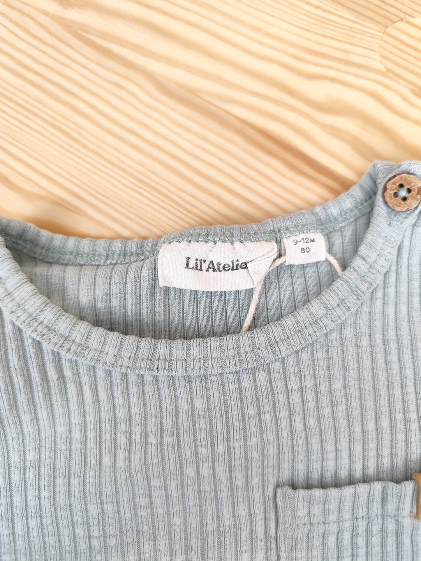 Lil'Atelier Body - gerippt - Größe 80