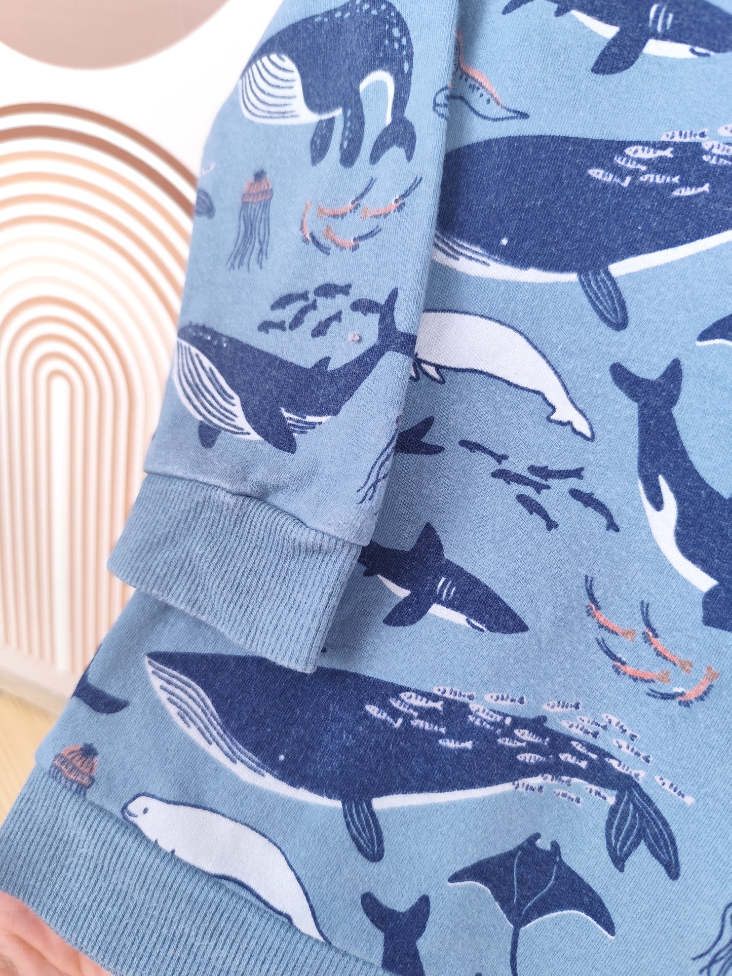 Feetje Pullover - Wal - Größe 92 (B-Ware)