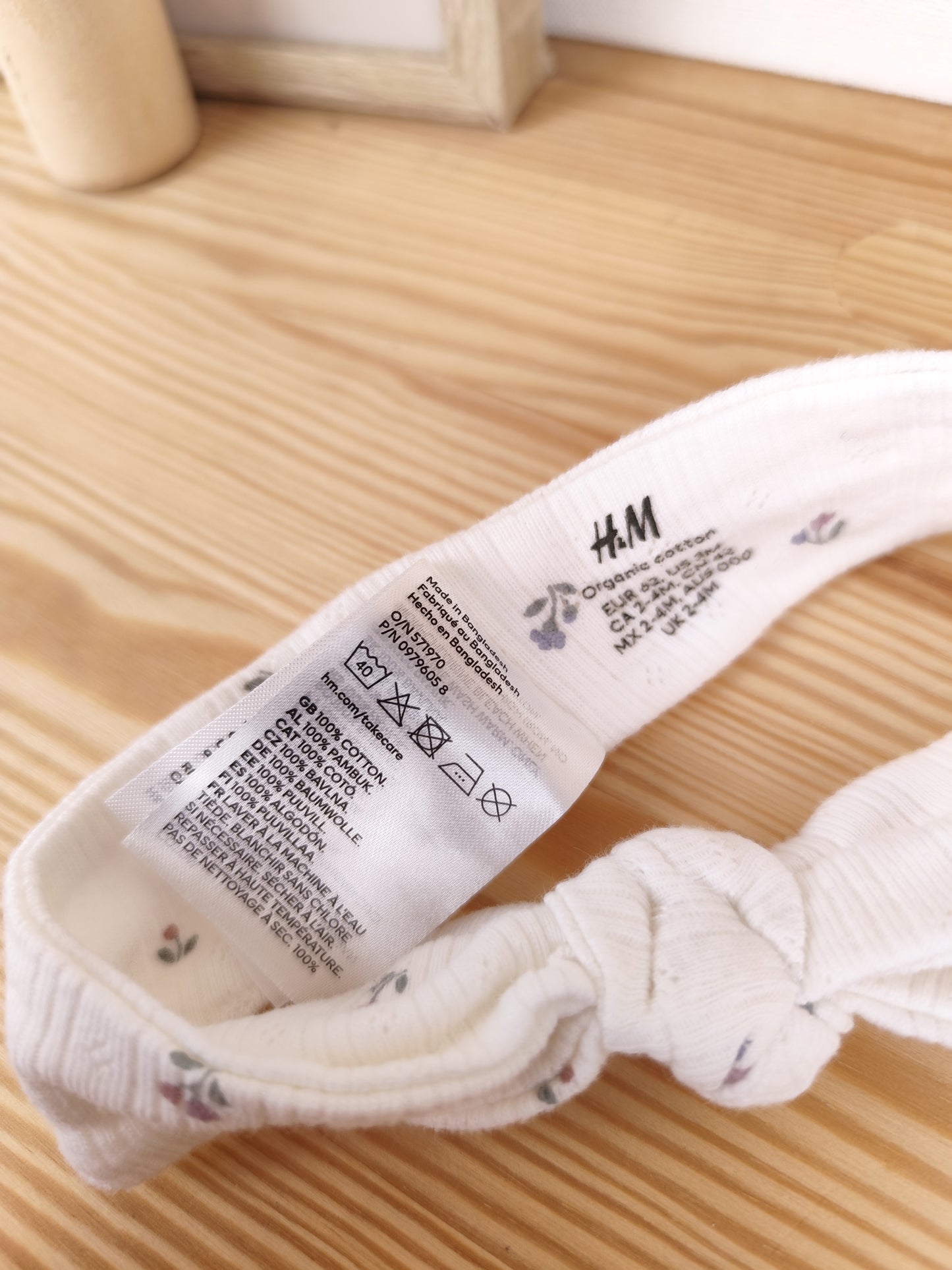 H&M - Haarband - Größe 62