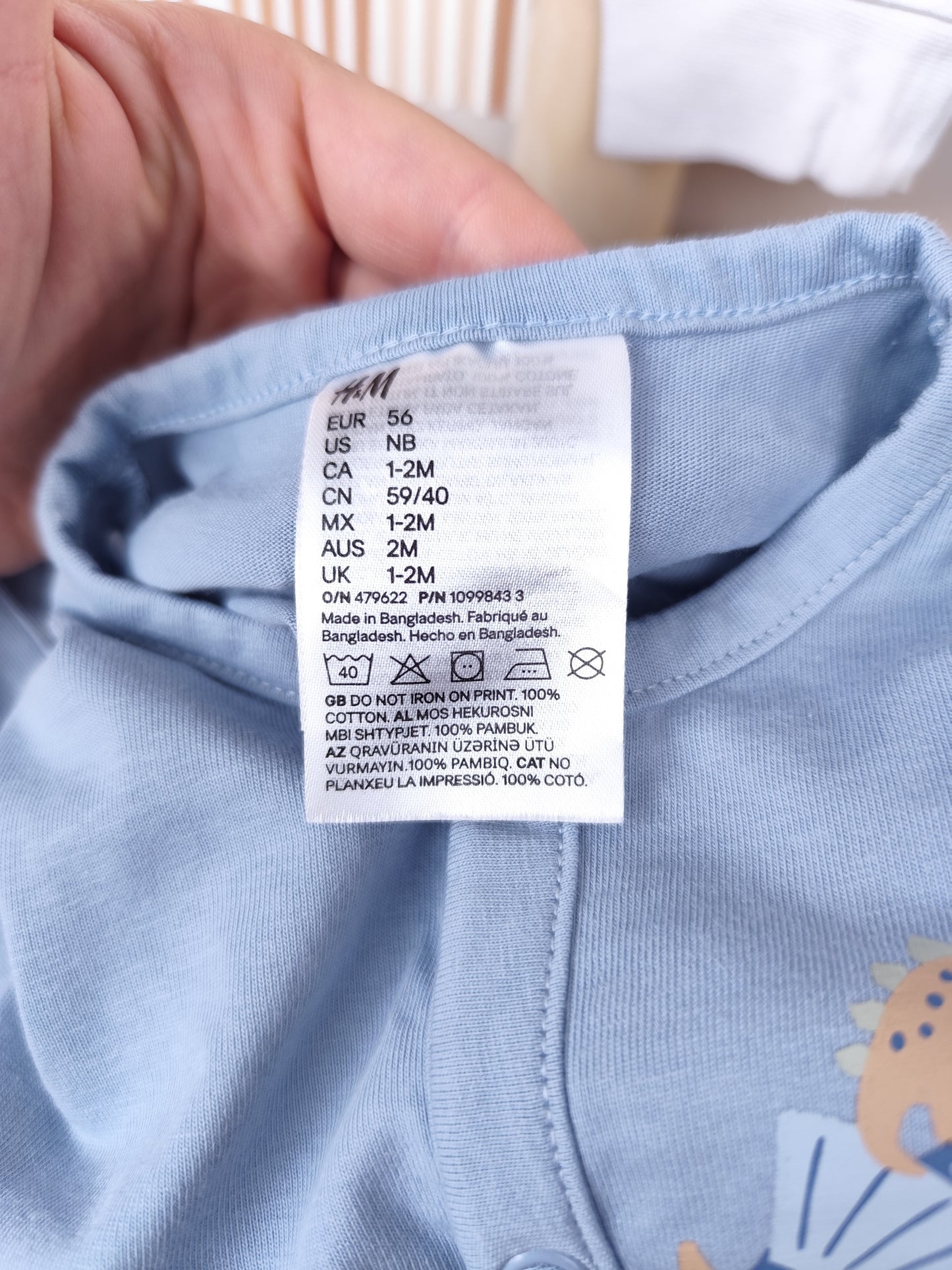 H&M - 2 Schlafanzüge - Größe 56