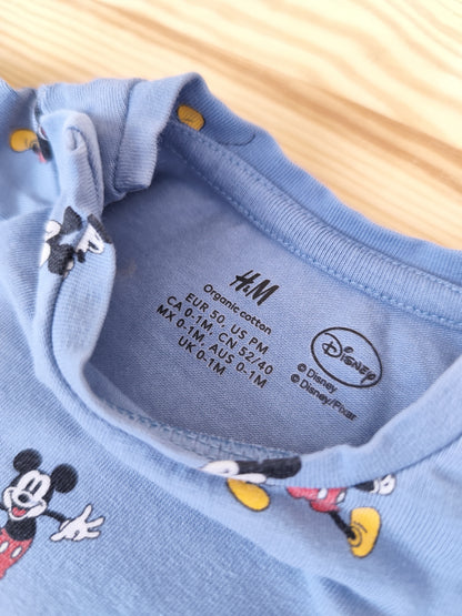 H&M Set - Mickey Mouse - Größe 50
