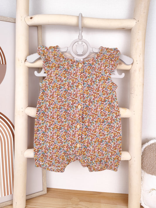 H&M Strampler - Blumen - Größe 50