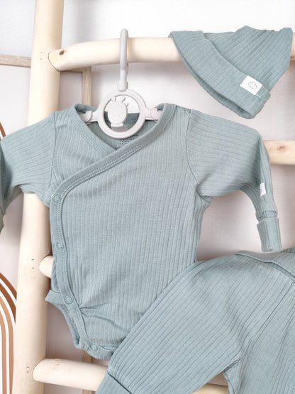 H&M Set - gerippt - mitwachsend - Größe 50