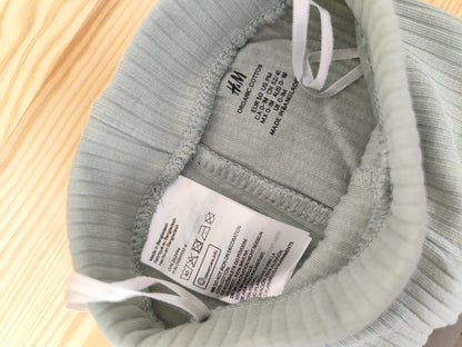 H&M Set - gerippt - mitwachsend - Größe 50