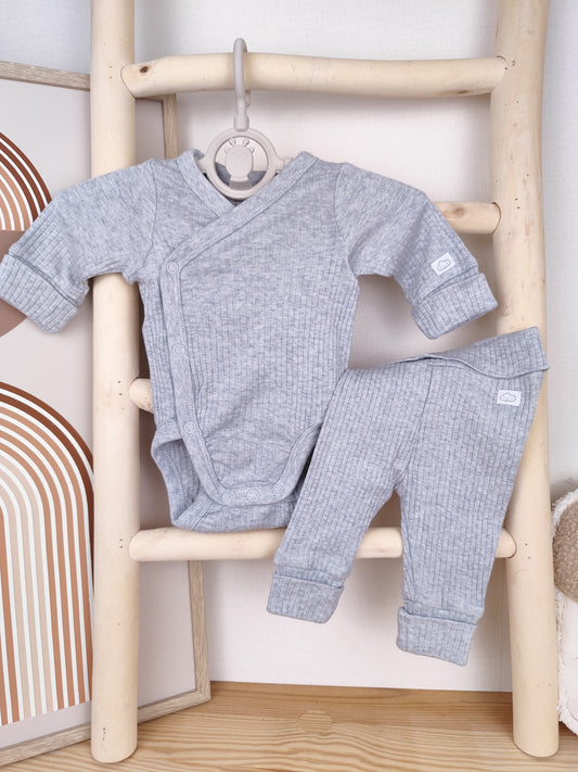 H&M Set- gerippt - mitwachsend - Größe 50