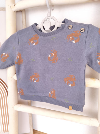 Lil'Atelier Pullover - Tiermotiv - Größe 56