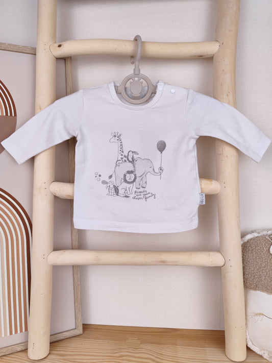 Feetje Langarmshirt - Tiermotiv - Größe 56 (B-Ware)