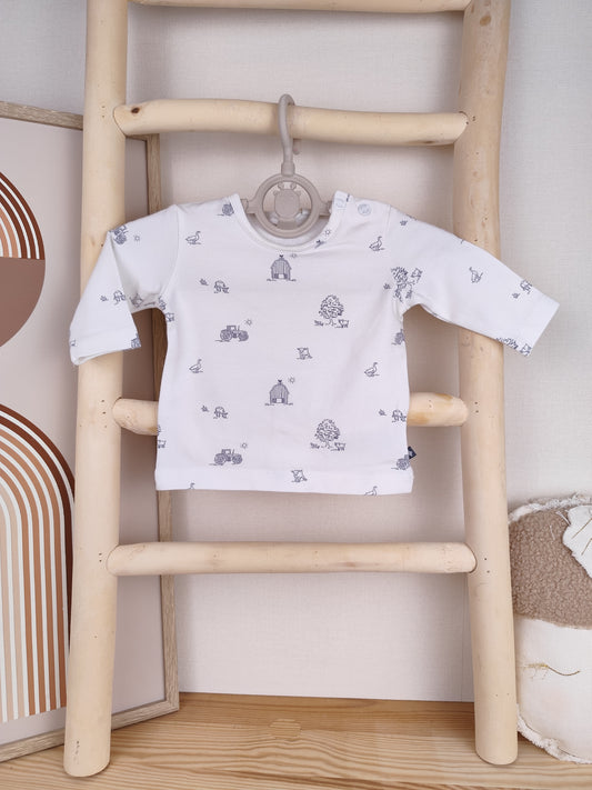 Feetje Langarmshirt - Bauernhof - Größe 56