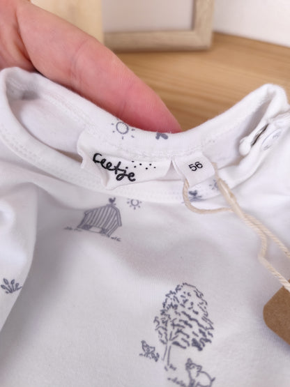 Feetje Langarmshirt - Bauernhof - Größe 56
