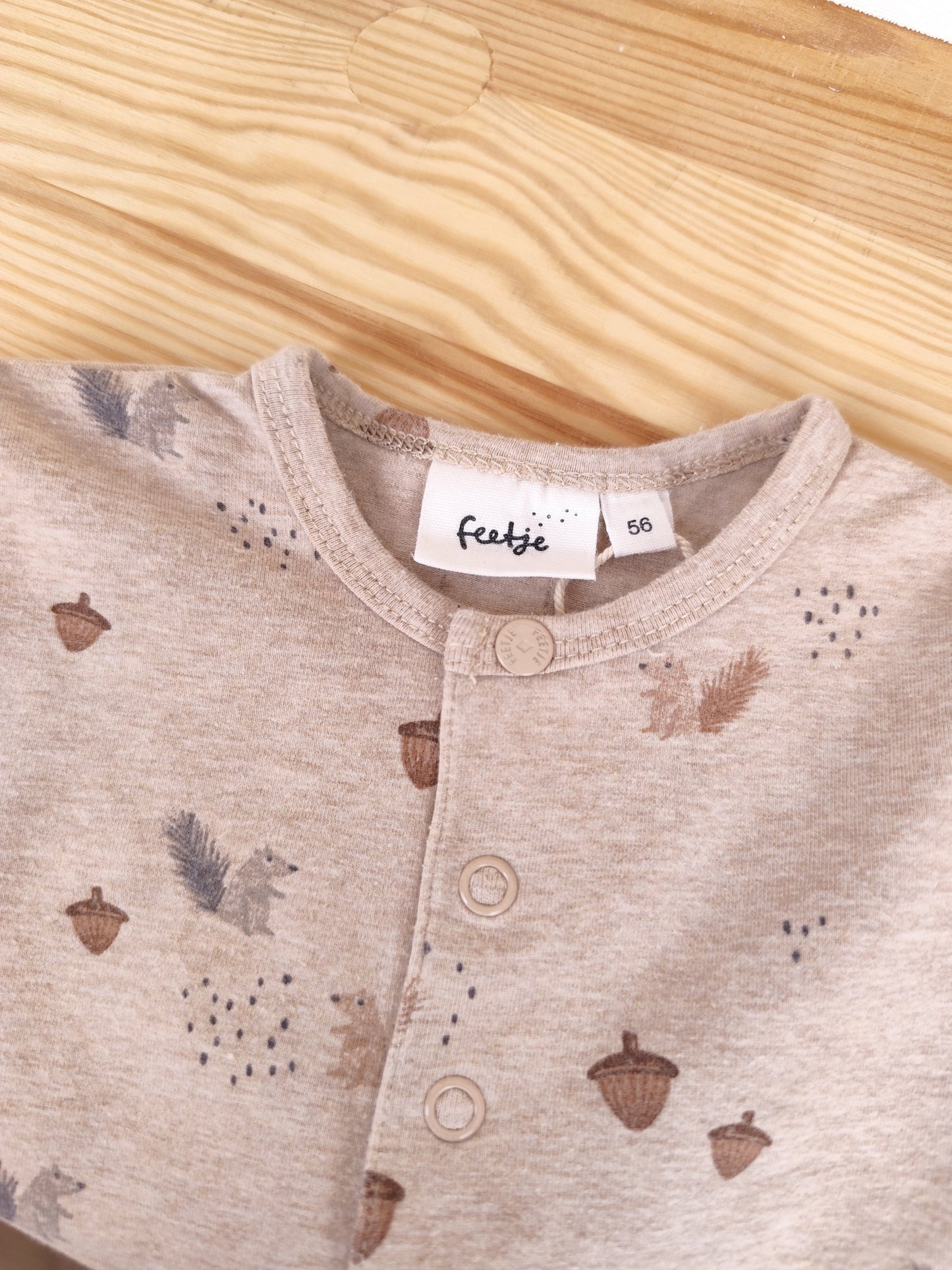 Feetje Strampler - Eichhörnchen - Größe 56
