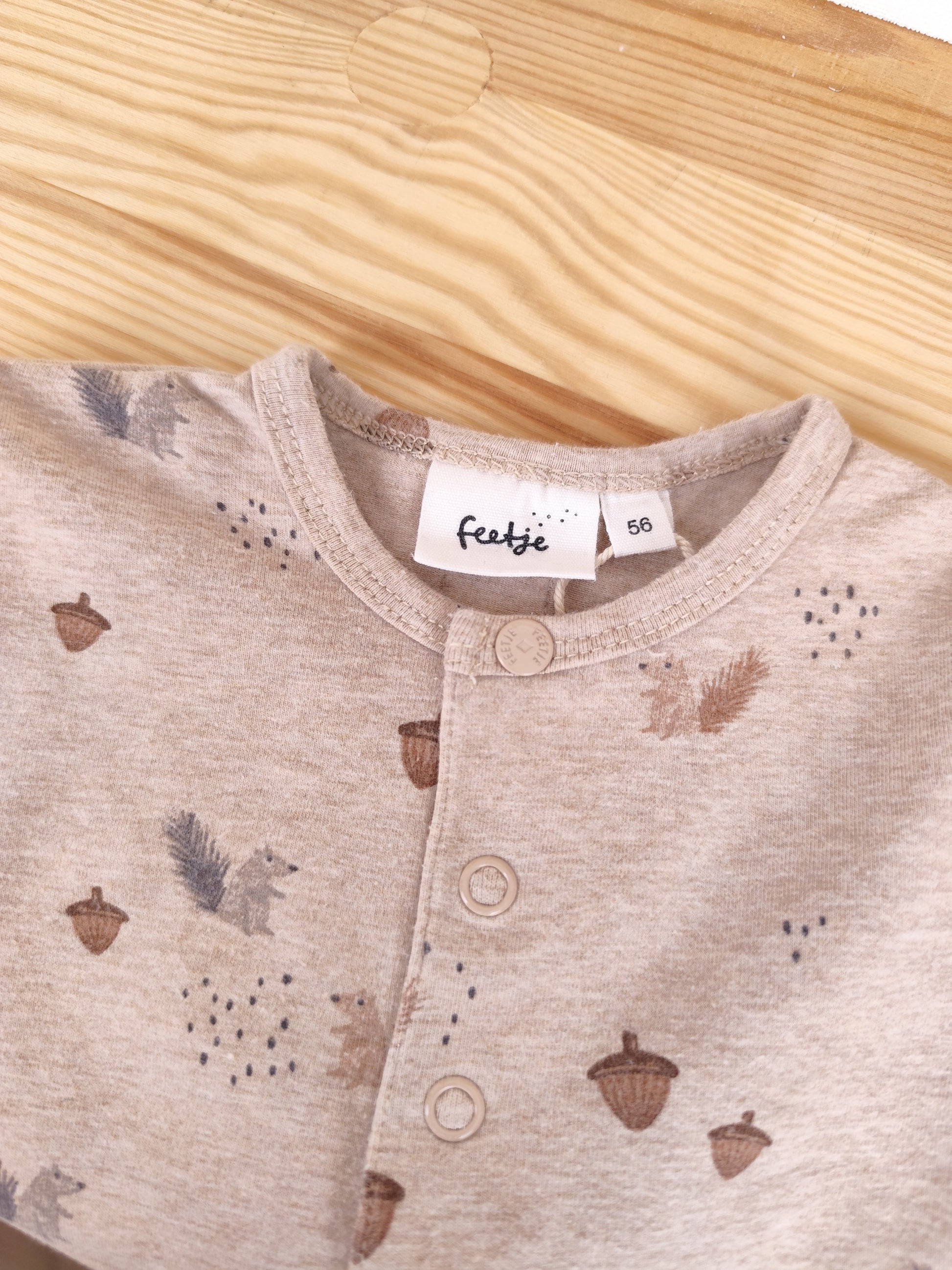 Feetje Strampler - Eichhörnchen - Größe 56