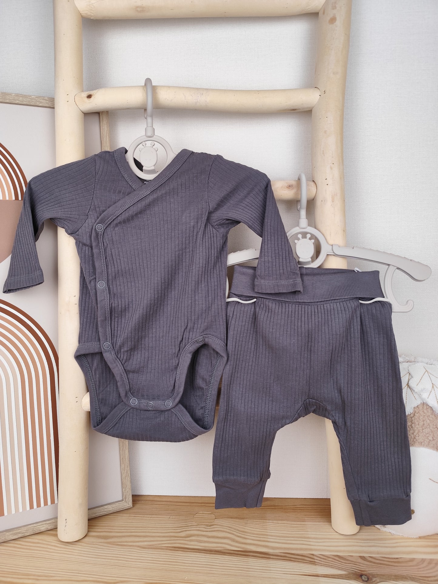 H&M Set - gerippt - Größe 56