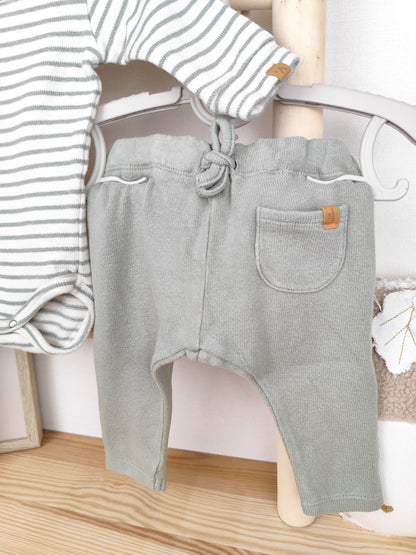 Lil'Atelier Set - gestreit - Größe 56
