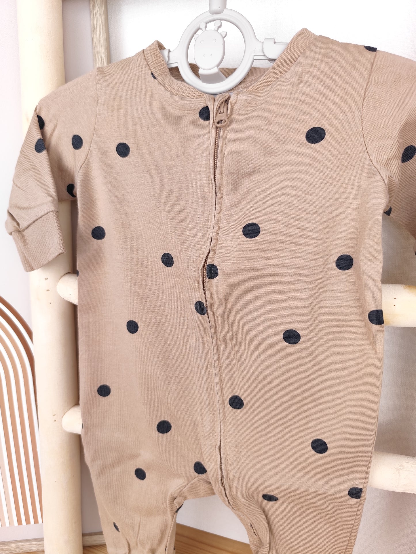 H&M Schlafanzug - gepunktet - Größe 56