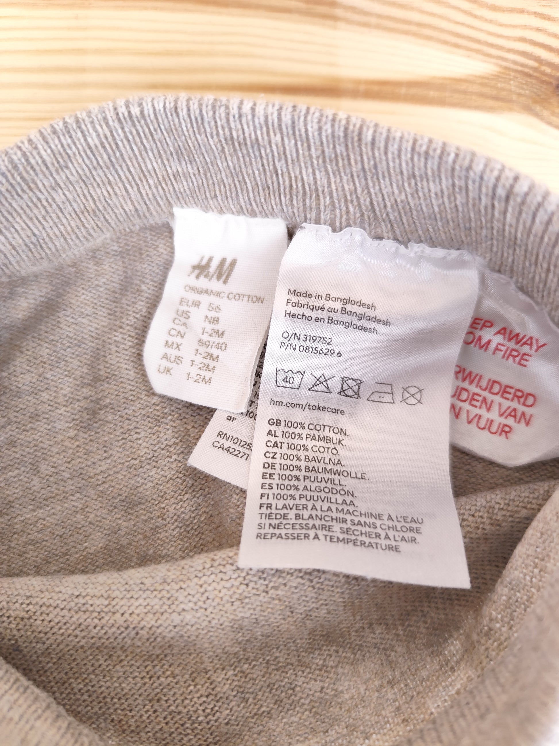 H&M Strickset - Größe 56