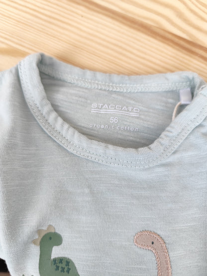 Staccato Langarmshirt - Dino - Größe 56 (B-Ware)