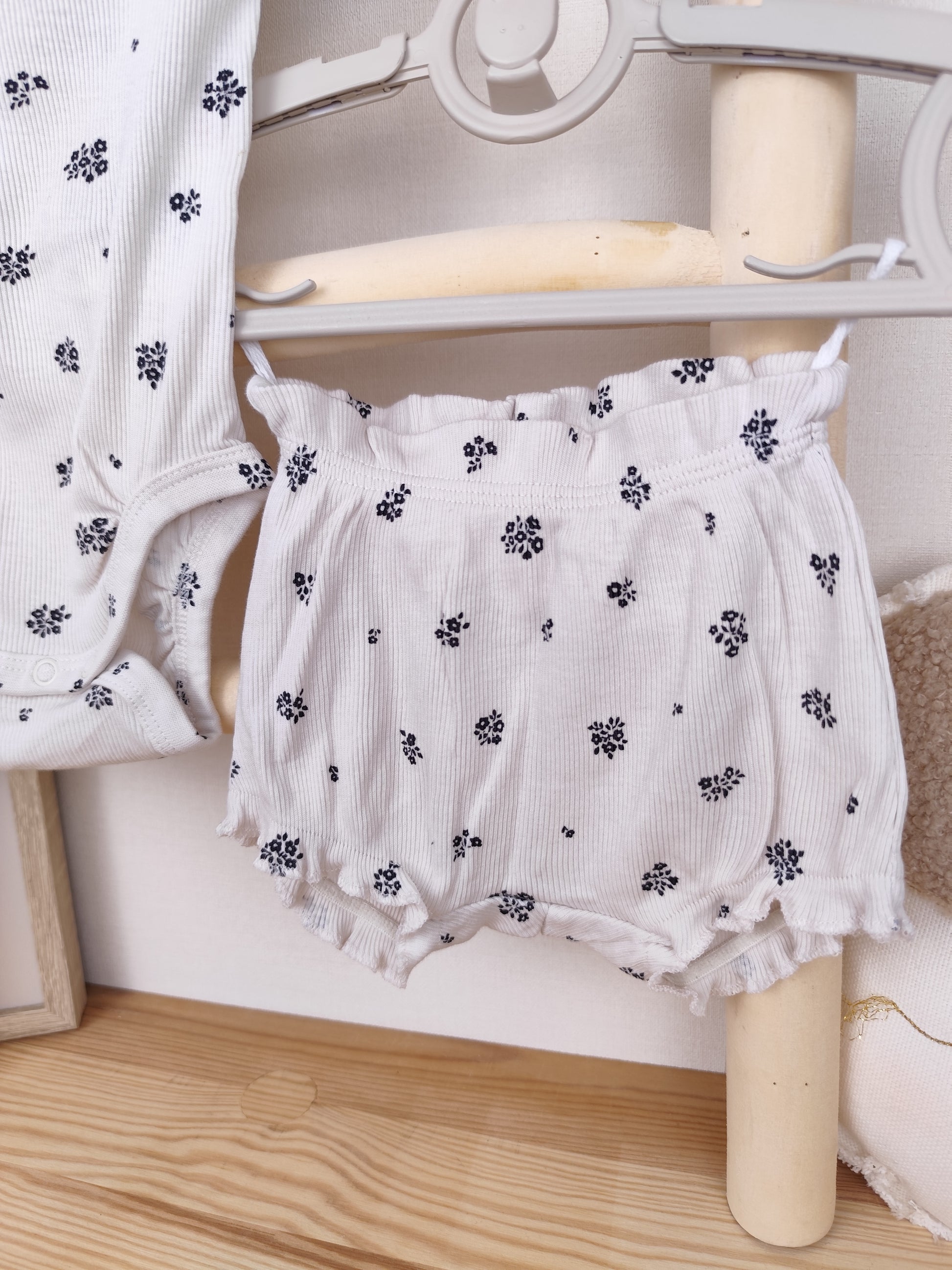 H&M Set - Blumen - Größe 56