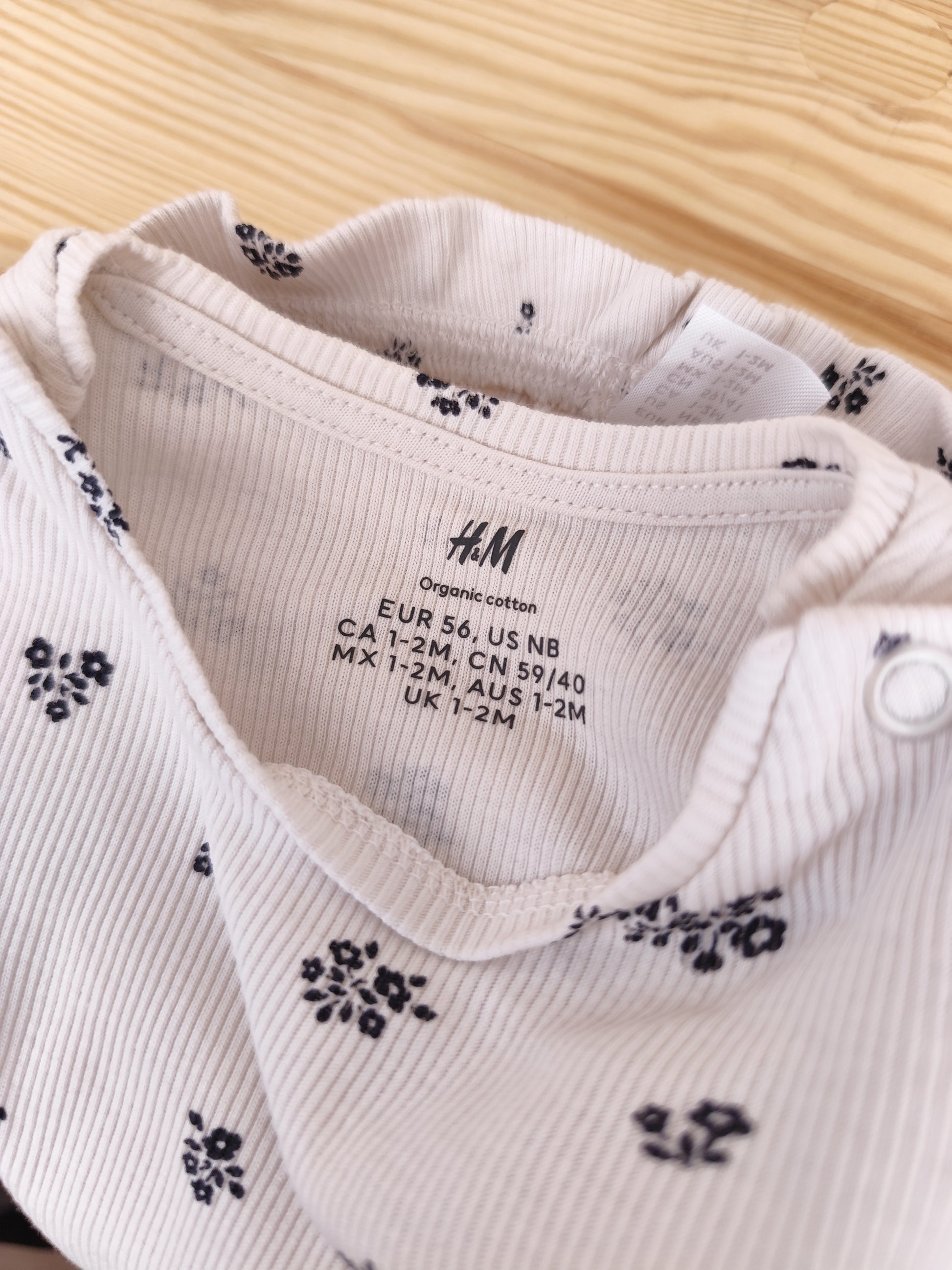 H&M Set - Blumen - Größe 56