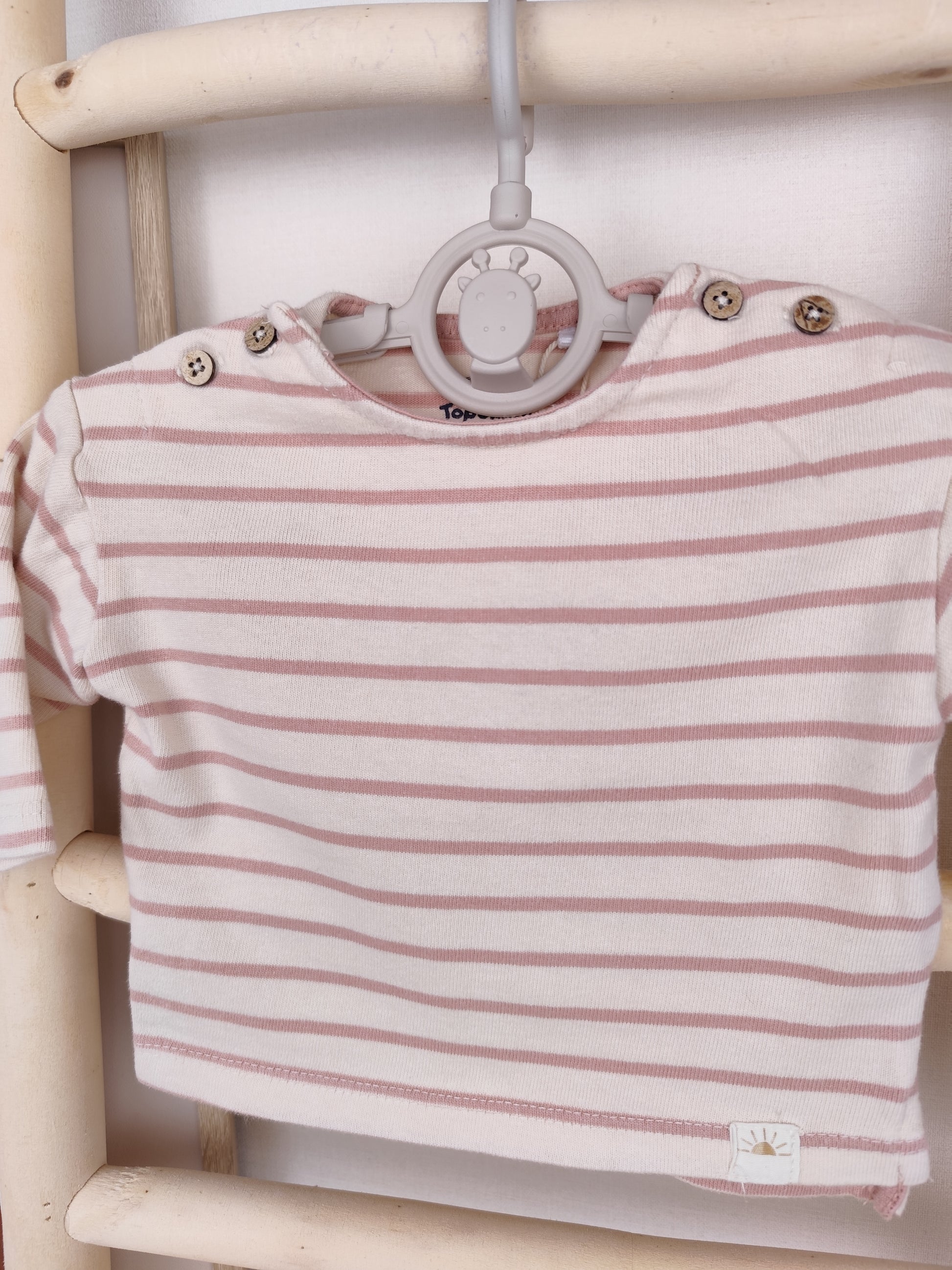 Topomini Pullover - gestreift - Größe 56