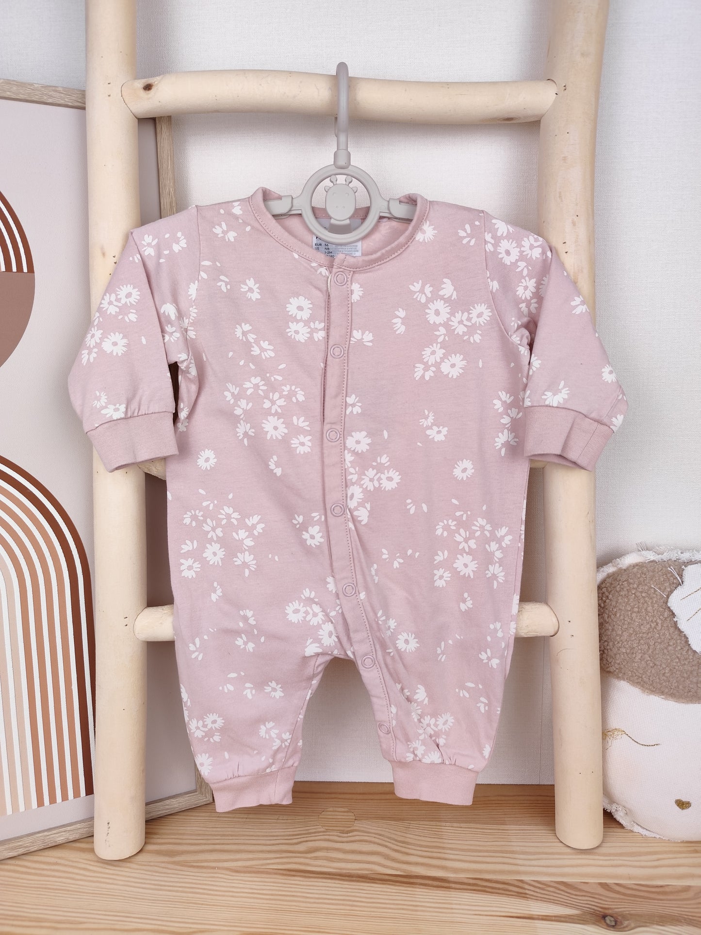 H&M Schlafanzug - Blumen - Größe 56
