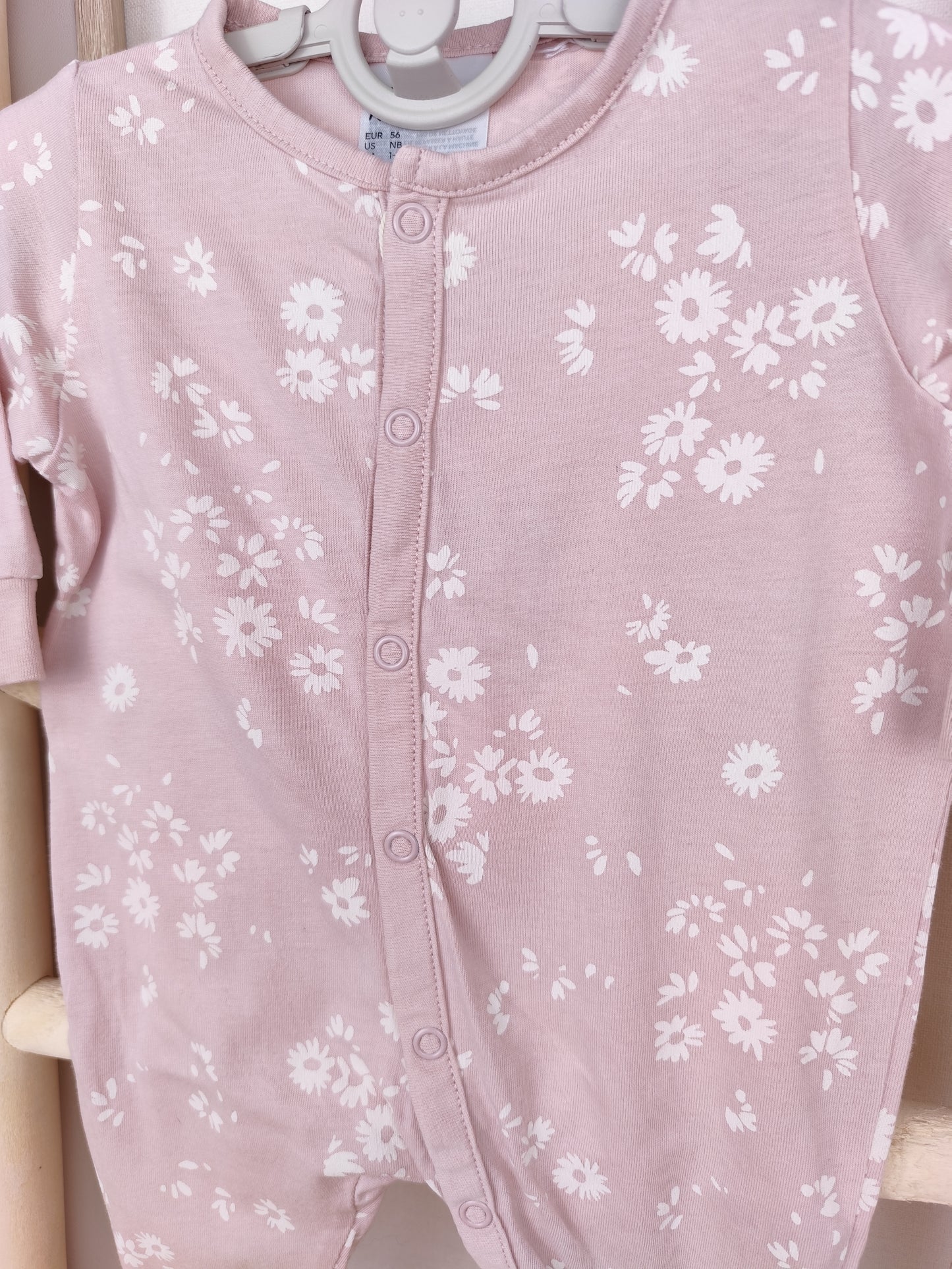 H&M Schlafanzug - Blumen - Größe 56