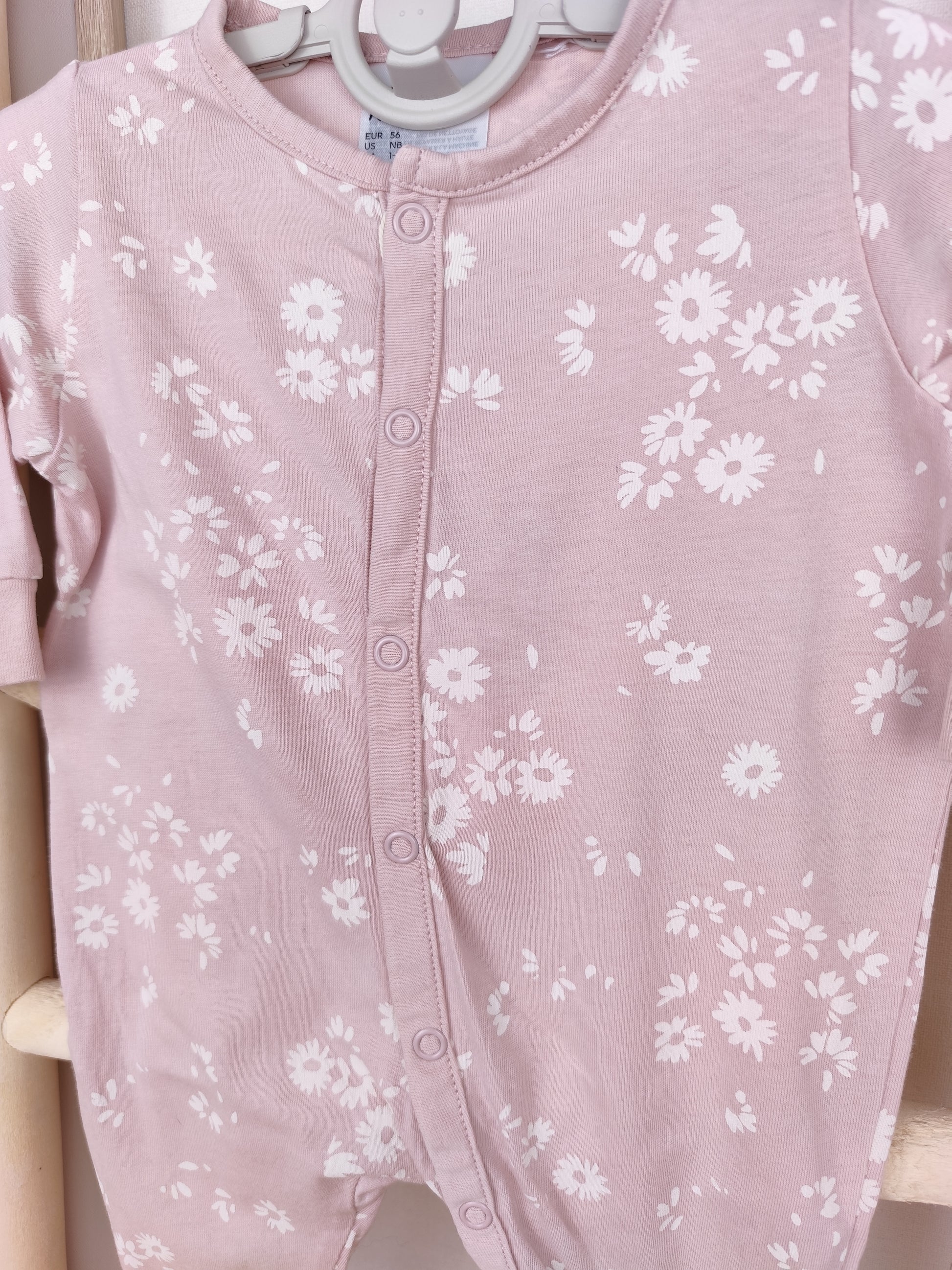 H&M Schlafanzug - Blumen - Größe 56