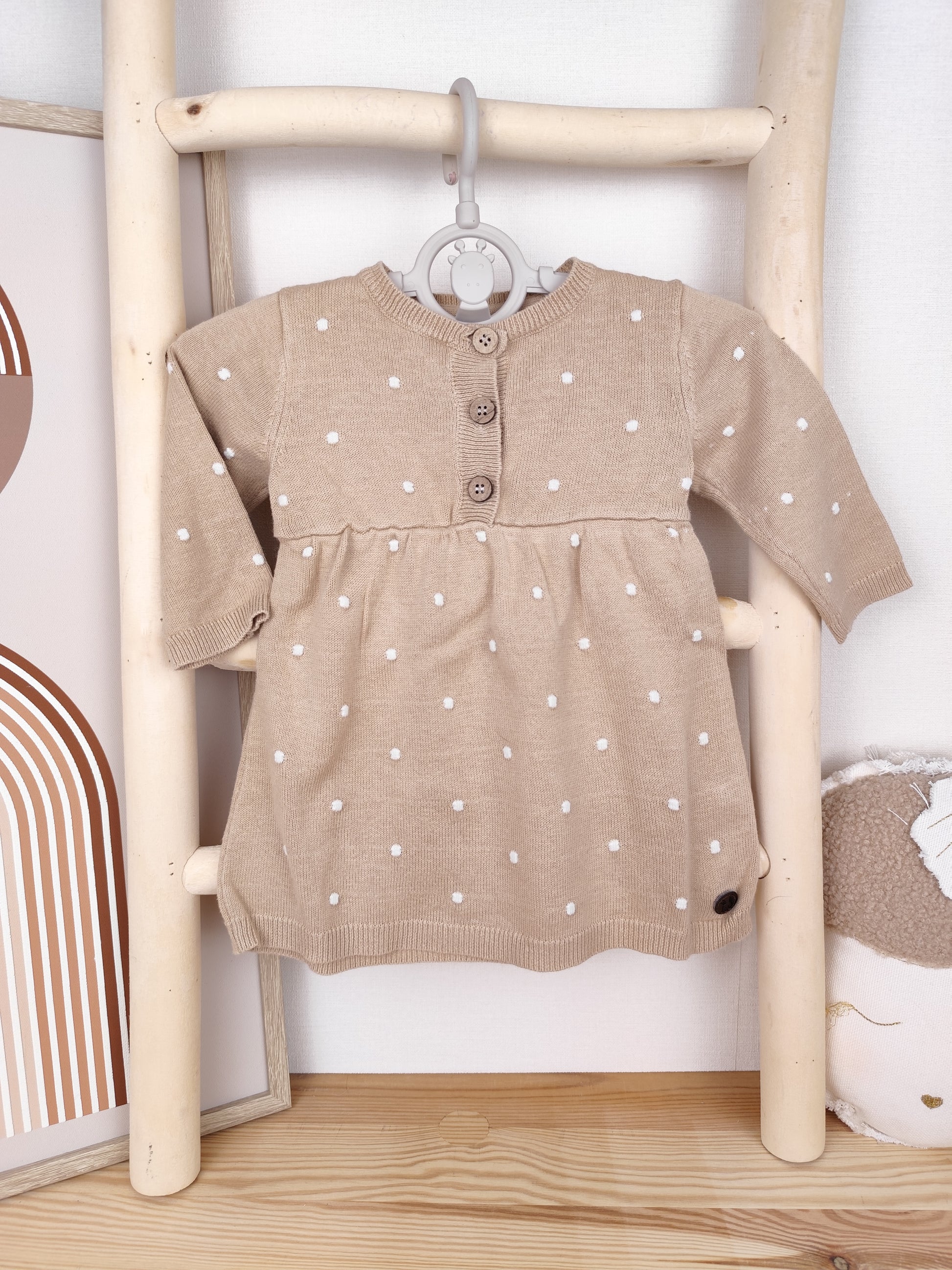 Topomini Kleid - gepunktet - Größe 56