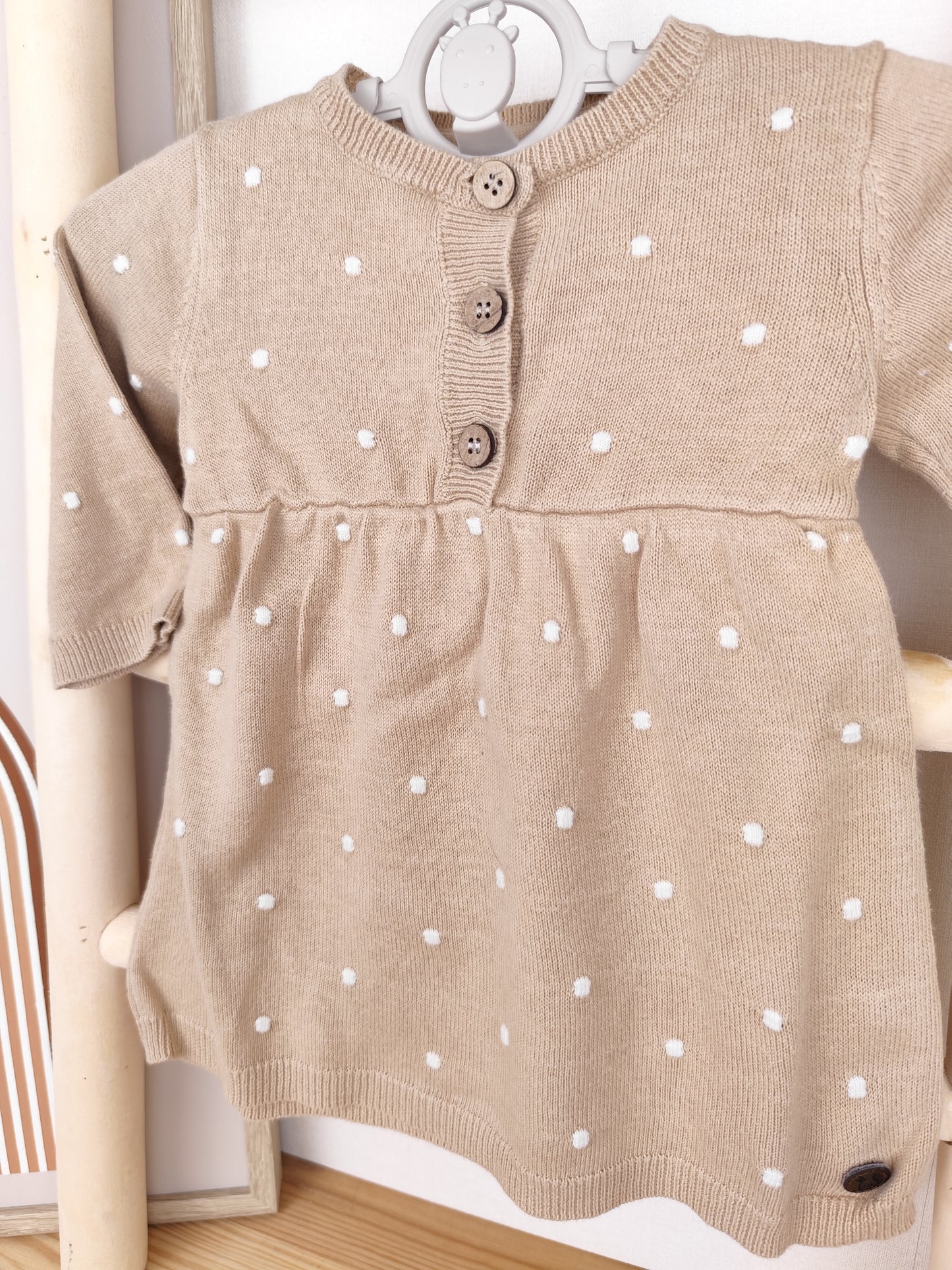 Topomini Kleid - gepunktet - Größe 56