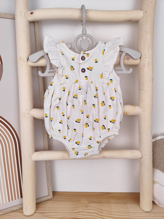 Hema Romper - Zitronen - Größe 56