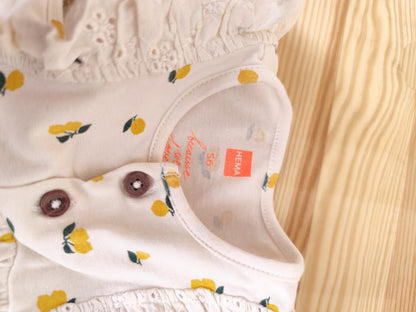 Hema Romper - Zitronen - Größe 56