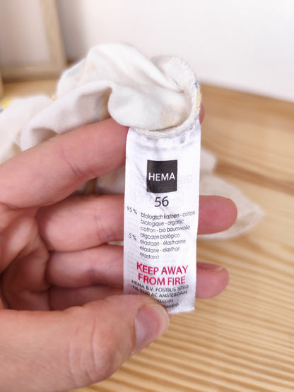 Hema Romper - Zitronen - Größe 56