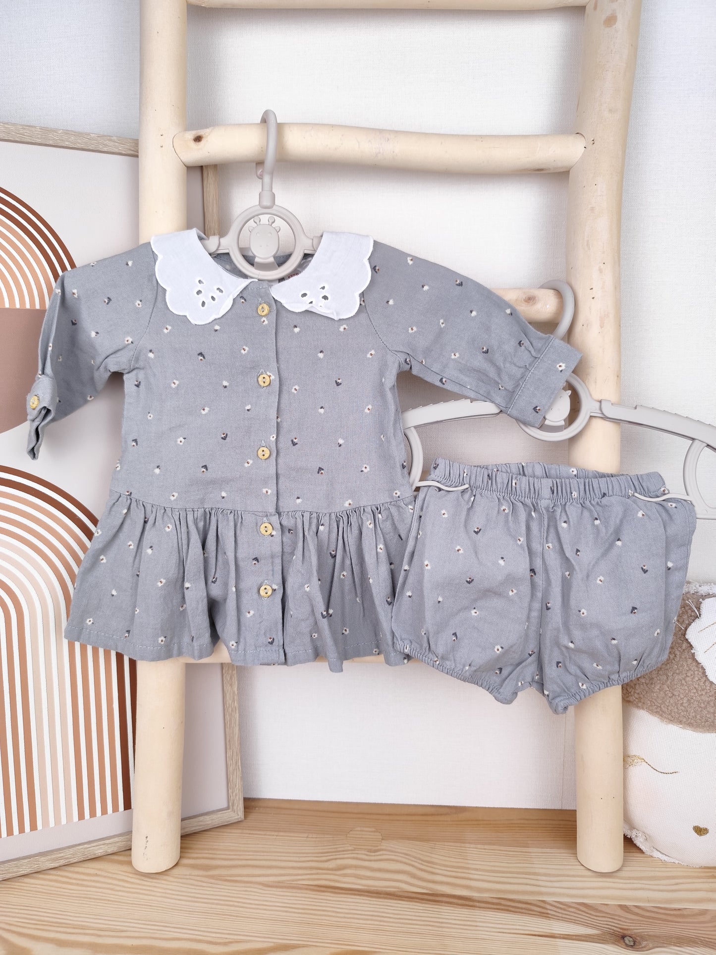 H&M Set - Blumen - Größe 56
