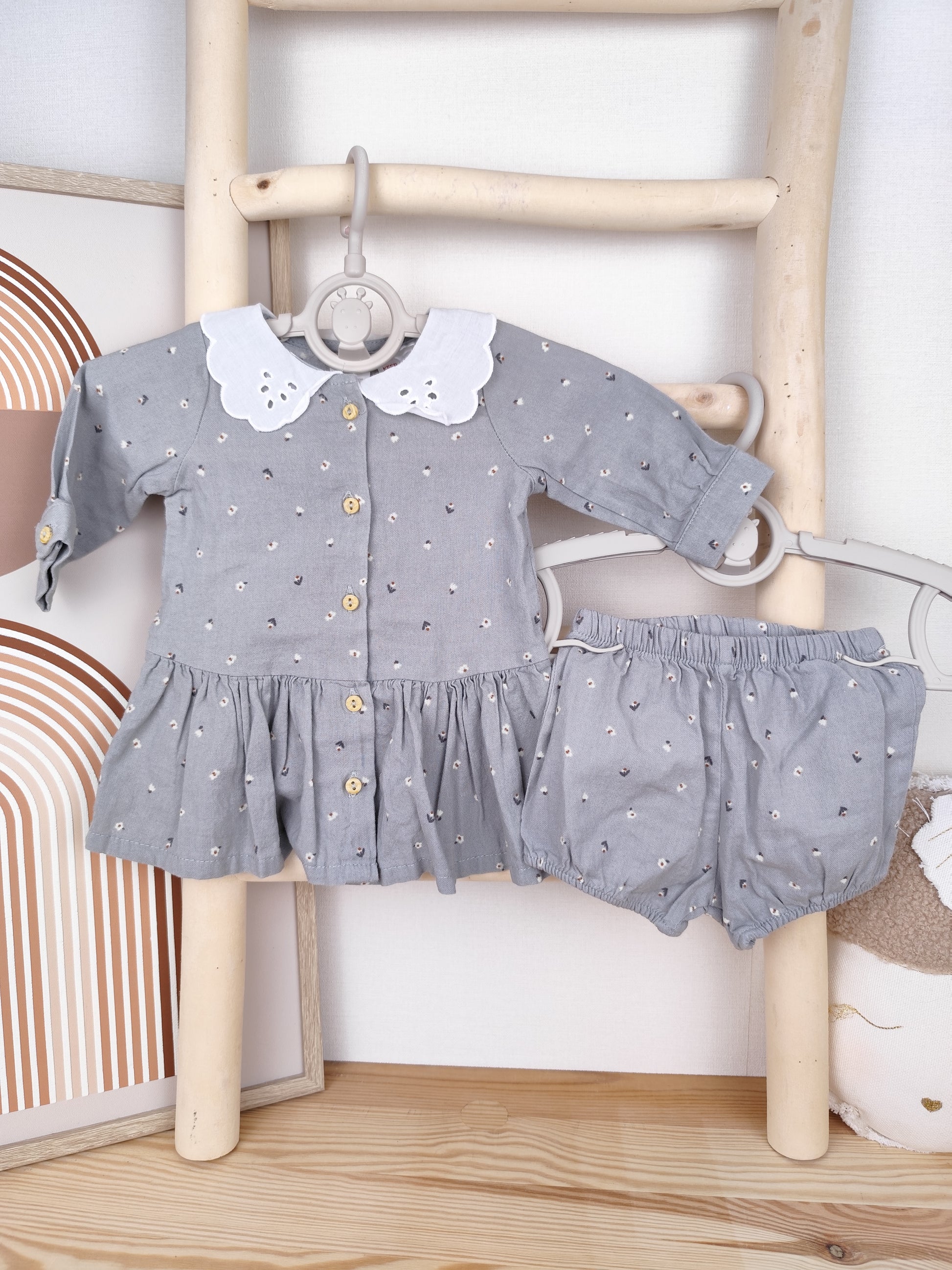 H&M Set - Blumen - Größe 56