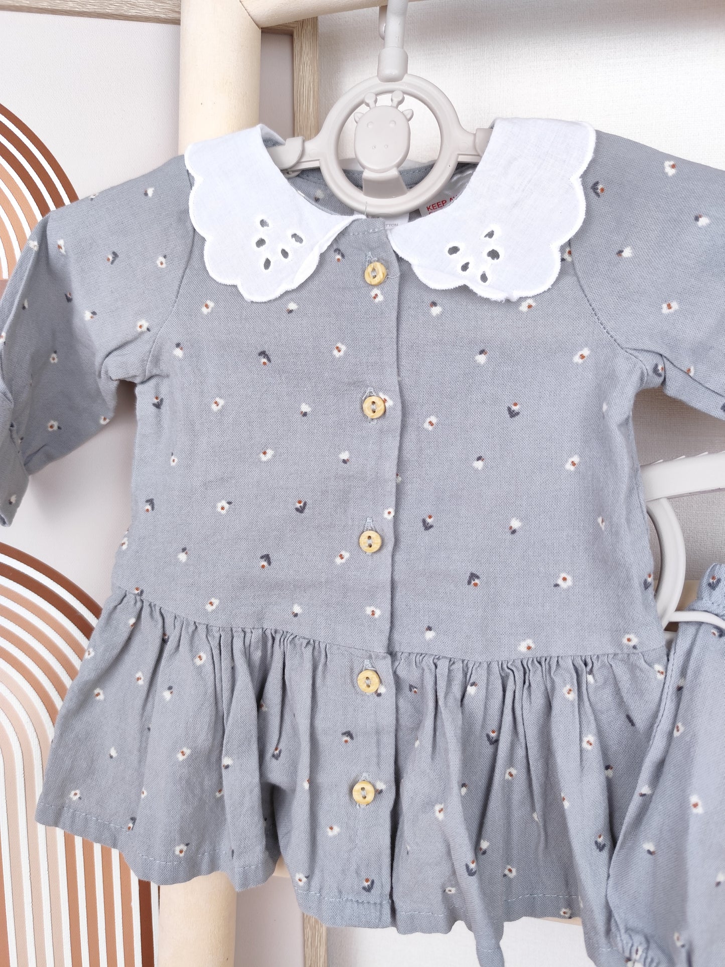 H&M Set - Blumen - Größe 56