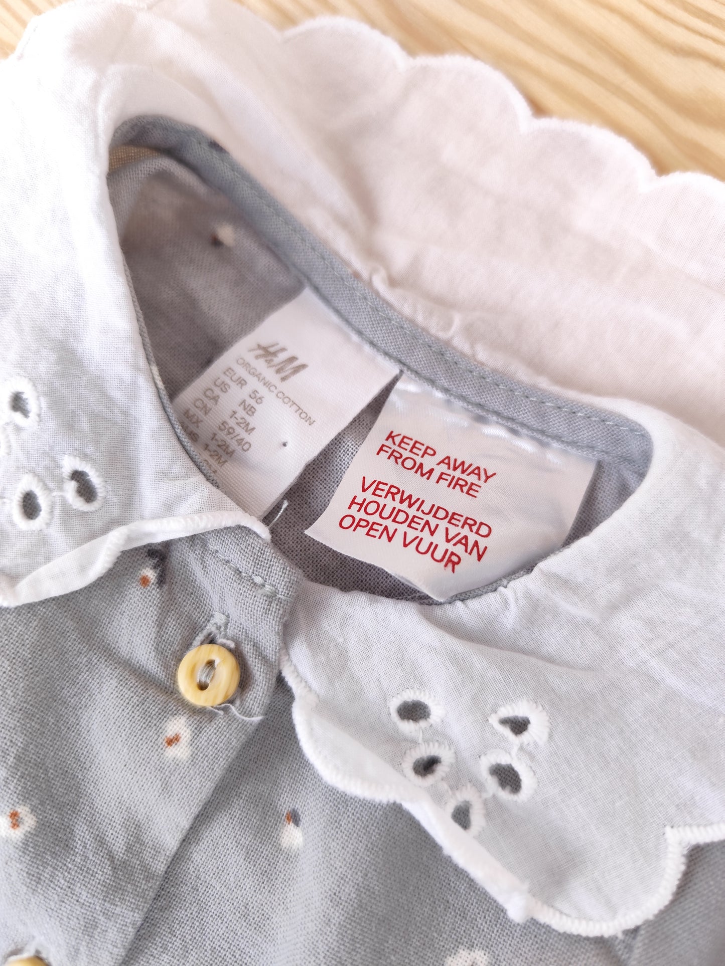H&M Set - Blumen - Größe 56