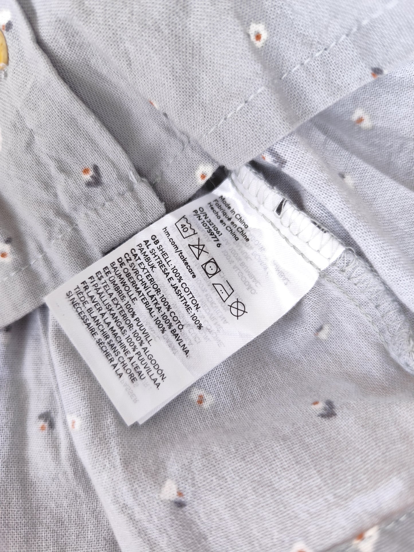 H&M Set - Blumen - Größe 56