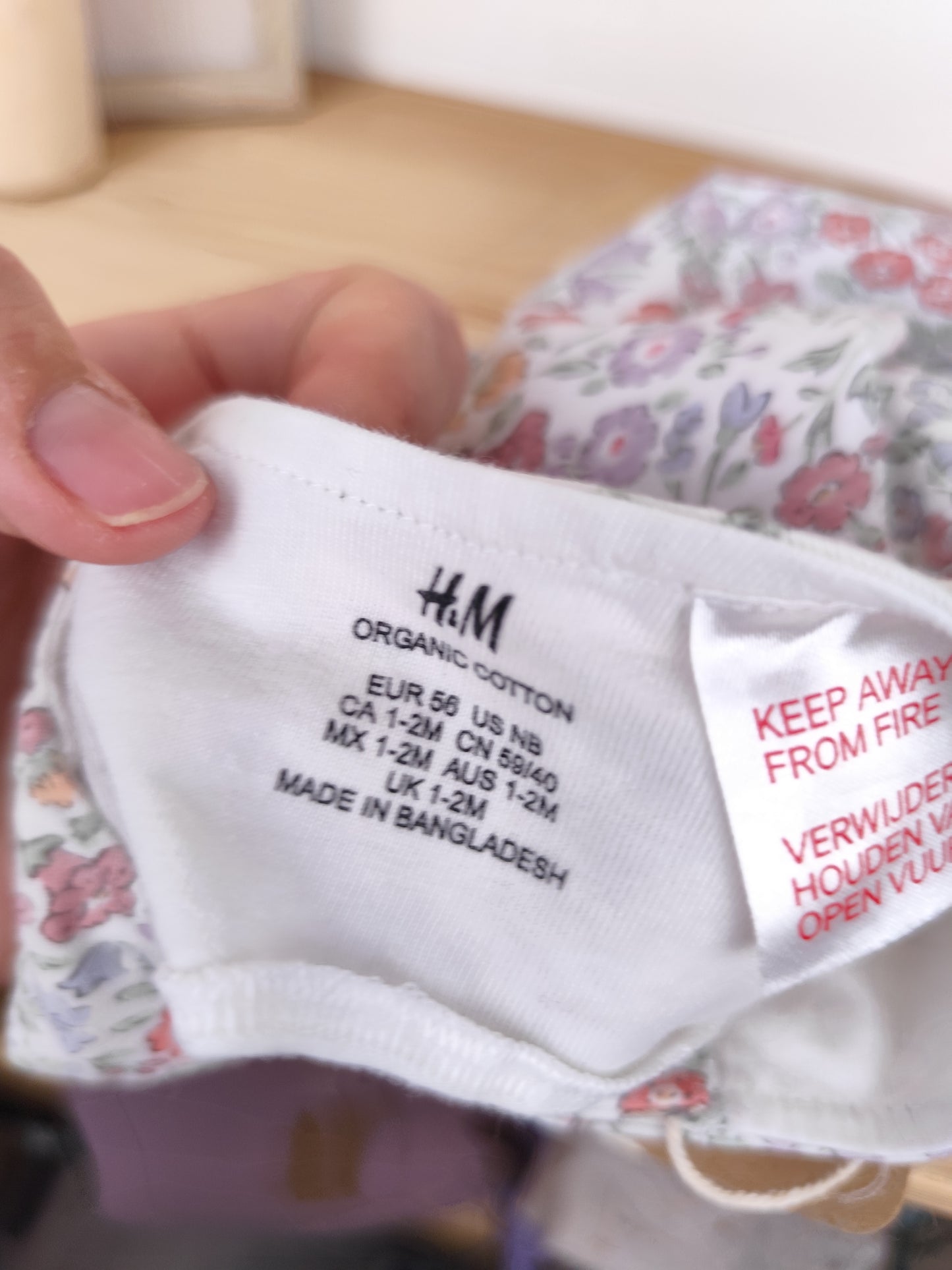 H&M Jumpsuit - Blumen - Größe 56