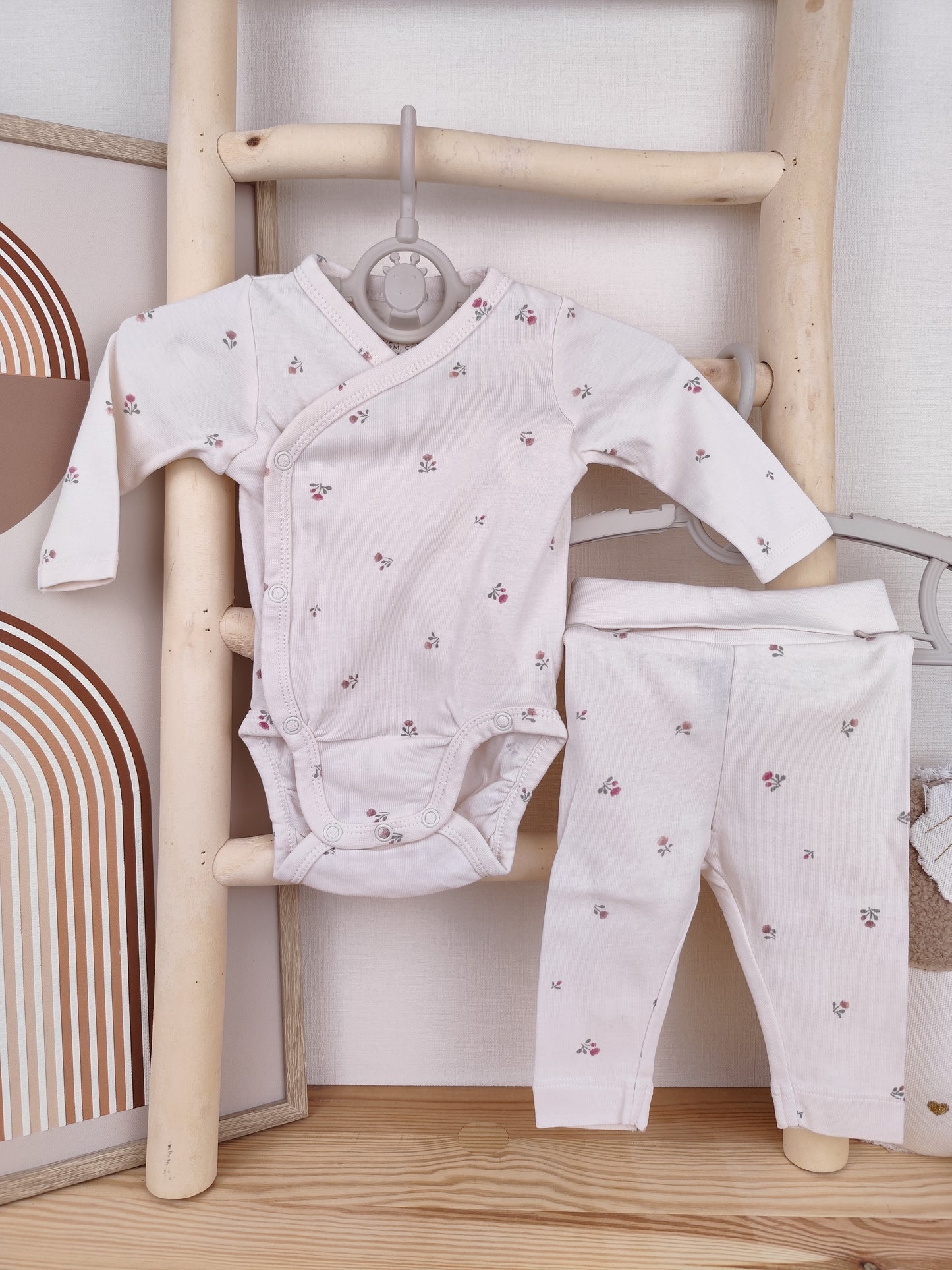 H&M Set - Blumen - Größe 56