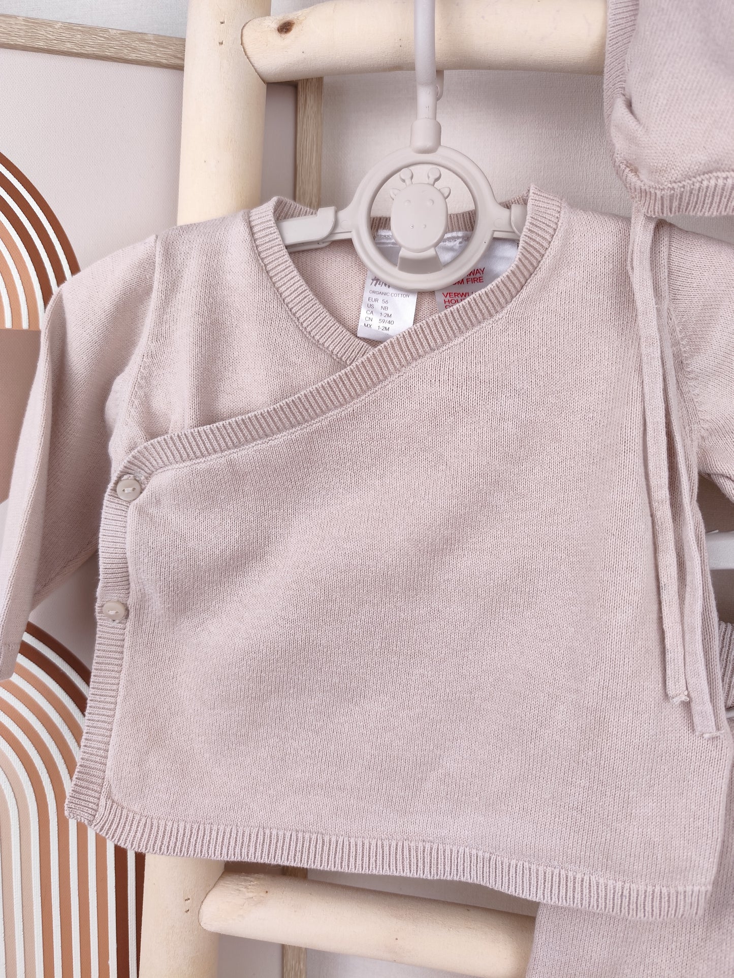 H&M 3-teiliges Set - Strick - Größe 56 (B-Ware)